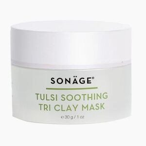 NIB Sonäge Tulsi Soothing Tri Clay Mask 1 Fl Oz